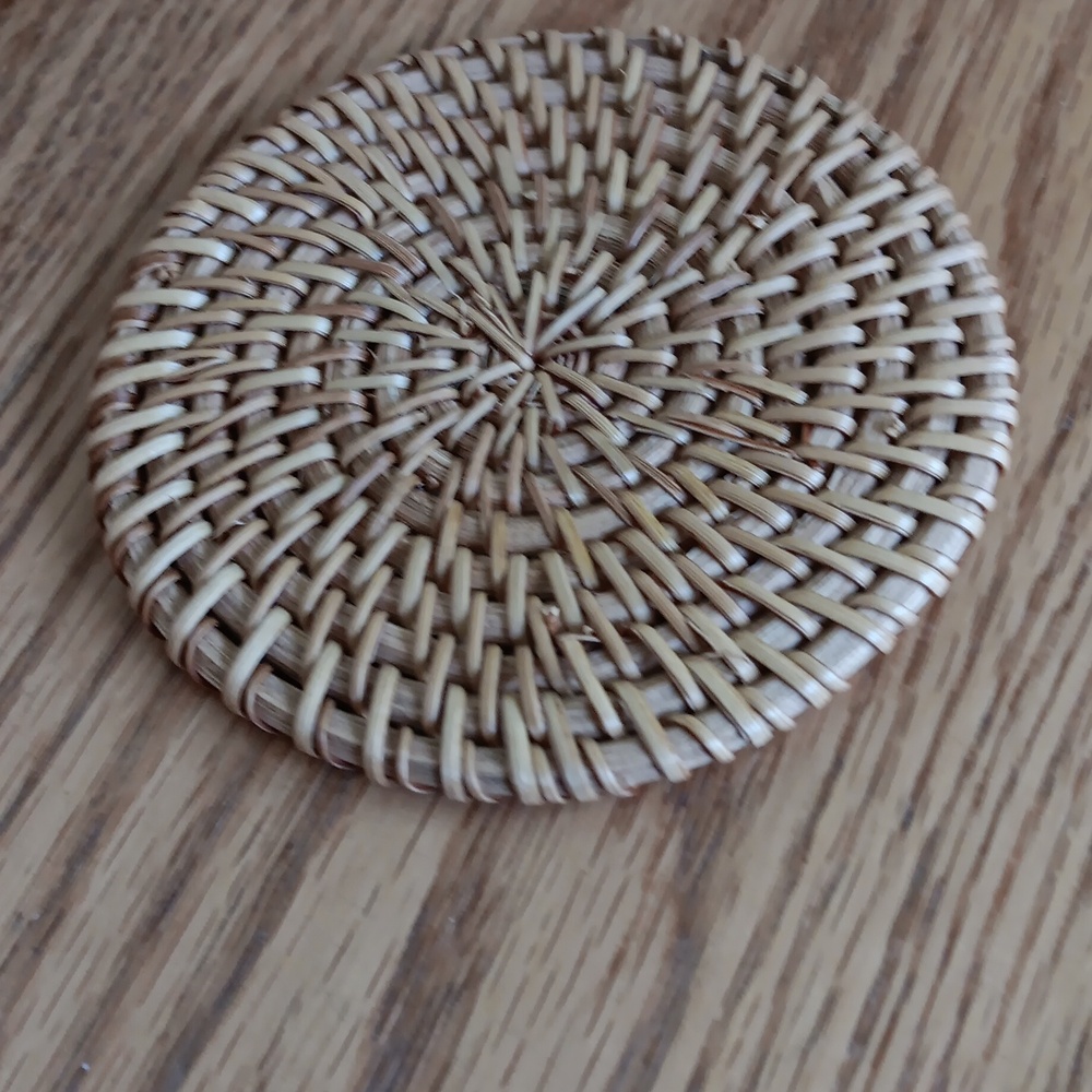 Four Round Coasters - Picture 2 of 2